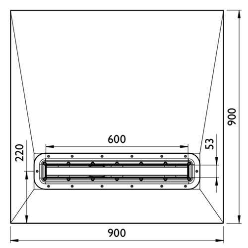 Impey Linear Deck 4 (900x900) AD4L9090
