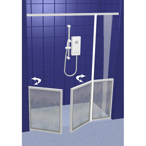 Contour Half Height Shower Screens and Doors Made to Measure