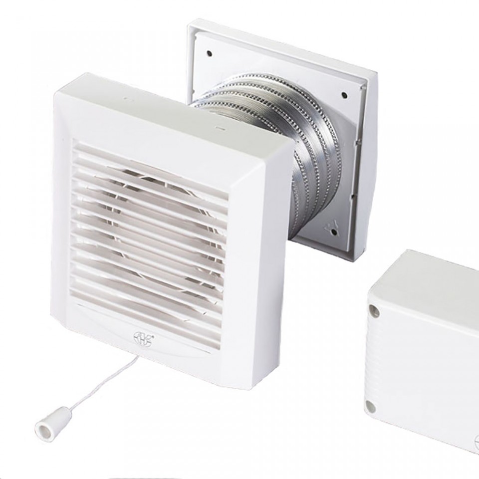 Low Voltage Bathroom Extractor Fan AKW100P