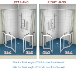 AKW WF4TT | Made to Order | Half Height Shower Doors Screens