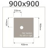 Floor Former Size: 900x900