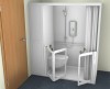 Contour Full Cubicle Shower Enclosure Option 2 - WC and Single and Bi-Folding door