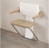 Impey Slimfold Shower Seat - Sandstone