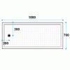 Shower Tray Size: 1800x700