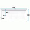 Shower Tray Size: 1800x800