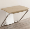 Impey Slimfold Shower Bench - Sandstone