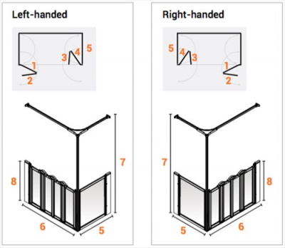 AKW Made to Measure - Half Height Screens - Option K