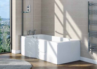 Calyspo Walk-in Easy Access Shower Bath