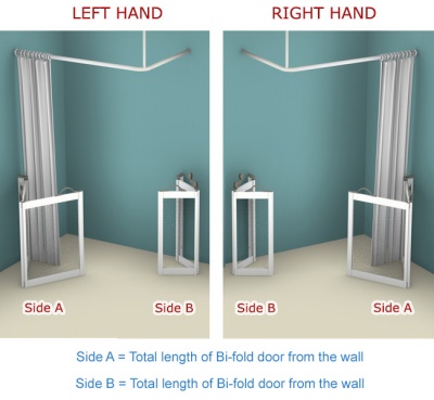 AKW WF3 | Made to Order | Half Height Shower Doors Screens