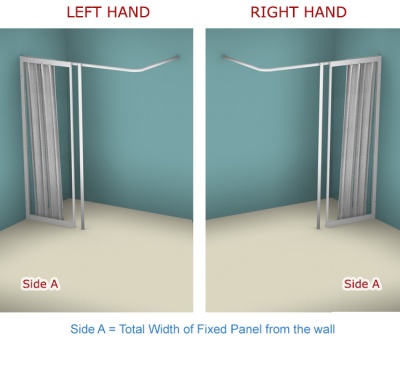 AKW WFX | Made to Order | Half Height Shower Doors Screens