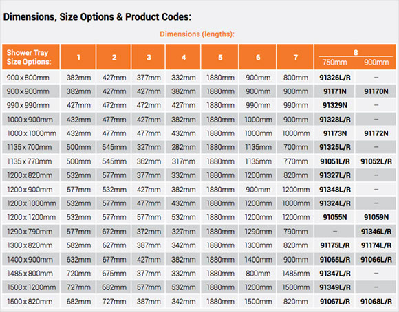 AKW-Option EW Dimensions