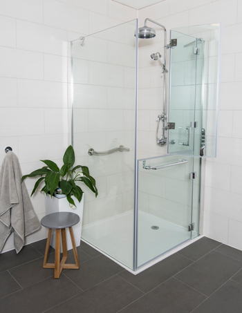 The Opulence GD50 Full Height Doors The beautiful Opulence range comes in a variety of options. The GD50 is illustrated with partially open doors.
