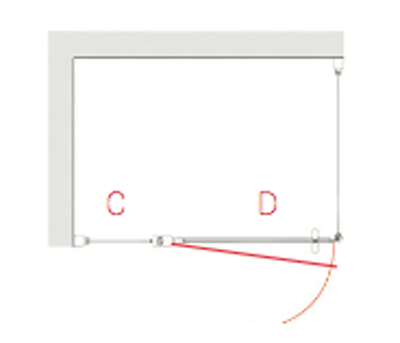 The Larenco Corner Full Height Shower Enclosure Plain Door, Inline Panel & Single Panel are 1900mm high and have 6mm of clear toughened glass for added safety