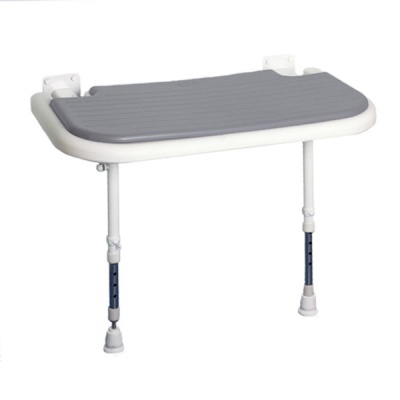 AKW Bariatric Larger Extra Wide Shower Seat - Grey