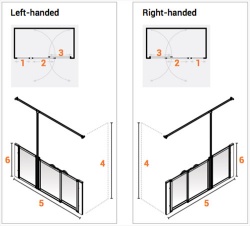 AKW Made to Measure - Half Height Screens - Option P