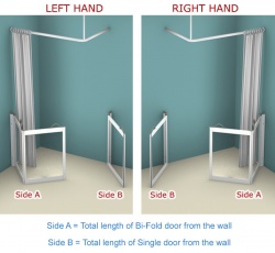 AKW WF1 | Made to Order | Half Height Shower Doors Screens