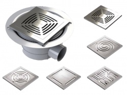 Impey Wet Floor Gully & Premium Stainless Steel Grate