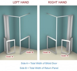 AKW WF31 | Made to Order | Half Height Shower Doors Screens