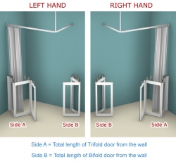 AKW WF4 | Made to Order | Half Height Shower Doors Screens