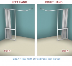 AKW WFY | Made to Order | Half Height Shower Doors Screens