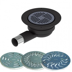 Purus Phleximax 'Two part' Waste & Grate Bundle for Vinyl Floors