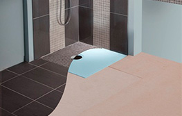Do you need to cover the whole wet room floor with a floor former base.